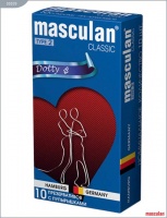 Презервативы Masculan Classic Dotty Type 2, с пупырышками, 10 штук