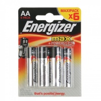 Набор из 6 батареек ENERGIZER MAX POWERSEAL (тип AA)