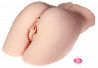 Мастурбатор-анус и вагина Hera Butt с вибрацией (вторая кожа)