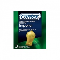 Презервативы анатомической формы CONTEX IMPERIAL (3 шт)