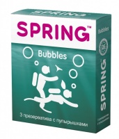 Презервативы SPRING с пупырышками (3 шт)