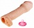 Удлиняющая пенис насадка с креплением на мошонке Perfect 2'' Extension with Ball Strap (Цвет: телесный)
